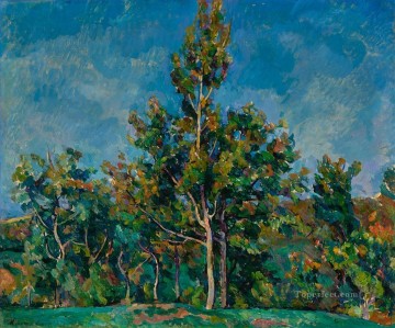 ÁRBOL CONTRA EL CIELO Petr Petrovich Konchalovsky bosques árboles paisaje Pinturas al óleo